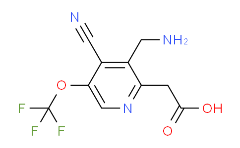 AM174977 | 1804322-26-6 | 3-(Aminomethyl)-4-cyano-5-(trifluoromethoxy)pyridine-2-acetic acid