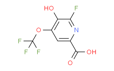 AM174978 | 1806141-25-2 | 2-Fluoro-3-hydroxy-4-(trifluoromethoxy)pyridine-6-carboxylic acid