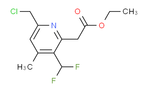 AM17498 | 1361790-59-1 | Ethyl 6-(chloromethyl)-3-(difluoromethyl)-4-methylpyridine-2-acetate