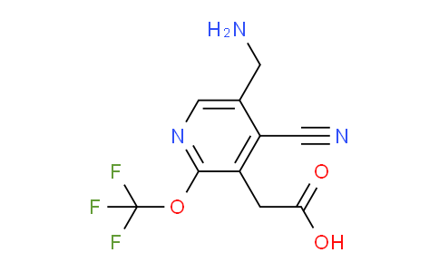 AM174980 | 1804450-39-2 | 5-(Aminomethyl)-4-cyano-2-(trifluoromethoxy)pyridine-3-acetic acid