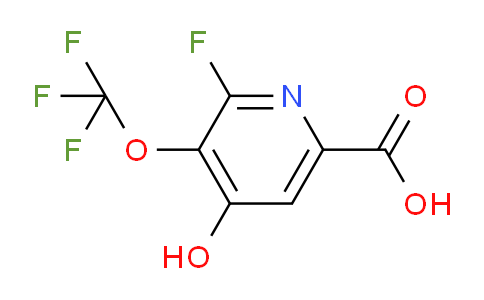 AM174984 | 1804765-12-5 | 2-Fluoro-4-hydroxy-3-(trifluoromethoxy)pyridine-6-carboxylic acid