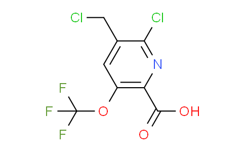 AM174990 | 1804000-86-9 | 2-Chloro-3-(chloromethyl)-5-(trifluoromethoxy)pyridine-6-carboxylic acid