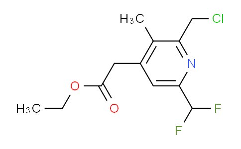AM17501 | 1361868-55-4 | Ethyl 2-(chloromethyl)-6-(difluoromethyl)-3-methylpyridine-4-acetate