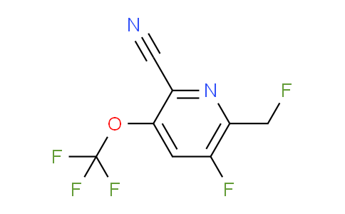 AM175024 | 1805944-14-2 | 2-Cyano-5-fluoro-6-(fluoromethyl)-3-(trifluoromethoxy)pyridine