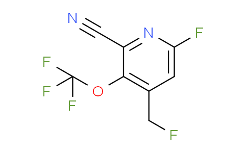 AM175027 | 1804789-44-3 | 2-Cyano-6-fluoro-4-(fluoromethyl)-3-(trifluoromethoxy)pyridine