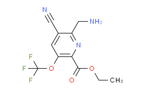 AM175029 | 1806246-77-4 | Ethyl 2-(aminomethyl)-3-cyano-5-(trifluoromethoxy)pyridine-6-carboxylate