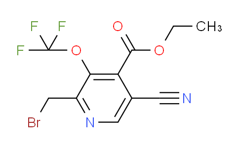 AM175050 | 1806066-26-1 | Ethyl 2-(bromomethyl)-5-cyano-3-(trifluoromethoxy)pyridine-4-carboxylate