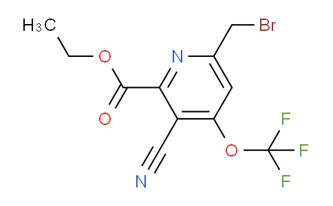 AM175053 | 1804295-44-0 | Ethyl 6-(bromomethyl)-3-cyano-4-(trifluoromethoxy)pyridine-2-carboxylate