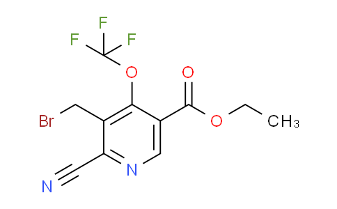 AM175061 | 1806189-64-9 | Ethyl 3-(bromomethyl)-2-cyano-4-(trifluoromethoxy)pyridine-5-carboxylate