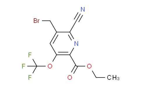 AM175064 | 1803945-99-4 | Ethyl 3-(bromomethyl)-2-cyano-5-(trifluoromethoxy)pyridine-6-carboxylate