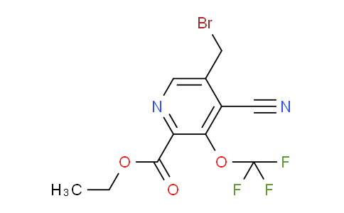 AM175067 | 1806189-69-4 | Ethyl 5-(bromomethyl)-4-cyano-3-(trifluoromethoxy)pyridine-2-carboxylate