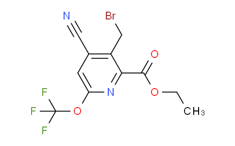 AM175069 | 1803946-07-7 | Ethyl 3-(bromomethyl)-4-cyano-6-(trifluoromethoxy)pyridine-2-carboxylate