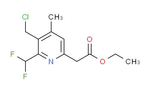 AM17507 | 1361773-21-8 | Ethyl 3-(chloromethyl)-2-(difluoromethyl)-4-methylpyridine-6-acetate