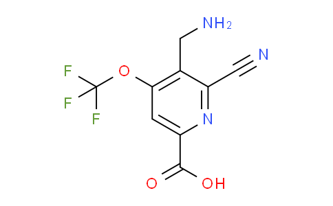 AM175070 | 1803663-82-2 | 3-(Aminomethyl)-2-cyano-4-(trifluoromethoxy)pyridine-6-carboxylic acid