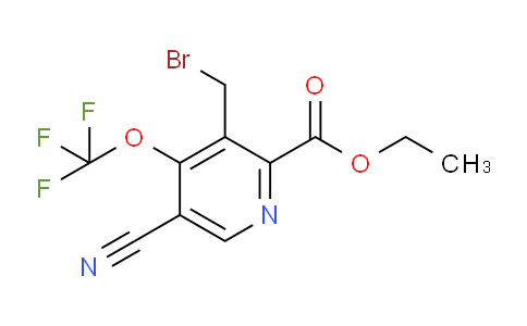 AM175072 | 1804812-24-5 | Ethyl 3-(bromomethyl)-5-cyano-4-(trifluoromethoxy)pyridine-2-carboxylate