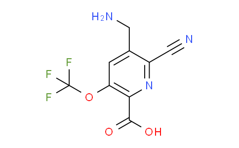 AM175073 | 1804449-93-1 | 3-(Aminomethyl)-2-cyano-5-(trifluoromethoxy)pyridine-6-carboxylic acid
