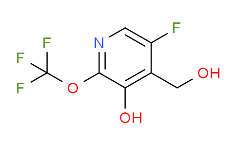 5-Fluoro-3-hydroxy-2-(trifluoromethoxy)pyridine-4-methanol