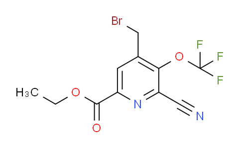AM175078 | 1804295-90-6 | Ethyl 4-(bromomethyl)-2-cyano-3-(trifluoromethoxy)pyridine-6-carboxylate