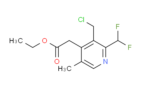 AM17508 | 1361701-48-5 | Ethyl 3-(chloromethyl)-2-(difluoromethyl)-5-methylpyridine-4-acetate