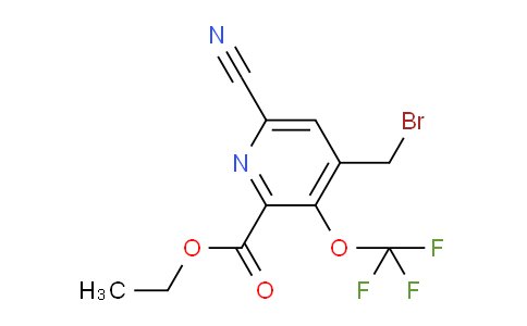 AM175080 | 1804738-28-0 | Ethyl 4-(bromomethyl)-6-cyano-3-(trifluoromethoxy)pyridine-2-carboxylate