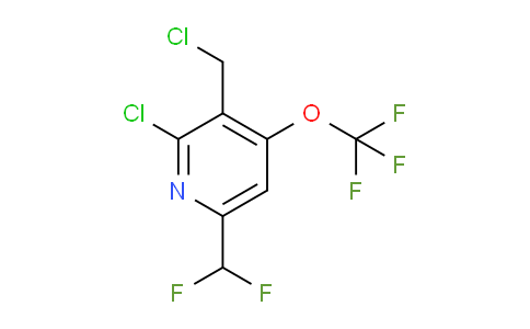 AM175086 | 1803699-52-6 | 2-Chloro-3-(chloromethyl)-6-(difluoromethyl)-4-(trifluoromethoxy)pyridine