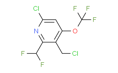 AM175097 | 1803699-53-7 | 6-Chloro-3-(chloromethyl)-2-(difluoromethyl)-4-(trifluoromethoxy)pyridine