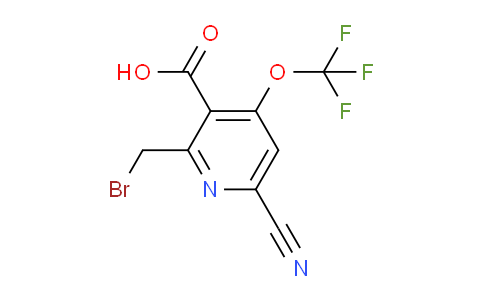 AM175100 | 1804677-13-1 | 2-(Bromomethyl)-6-cyano-4-(trifluoromethoxy)pyridine-3-carboxylic acid