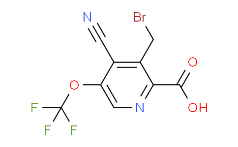 AM175106 | 1803647-93-9 | 3-(Bromomethyl)-4-cyano-5-(trifluoromethoxy)pyridine-2-carboxylic acid