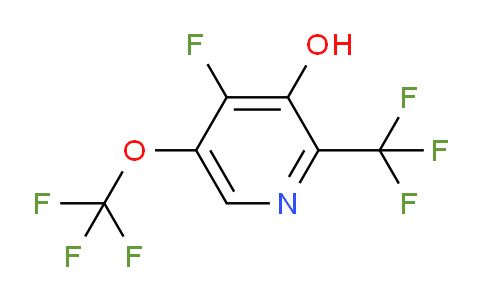 AM175107 | 1806722-95-1 | 4-Fluoro-3-hydroxy-5-(trifluoromethoxy)-2-(trifluoromethyl)pyridine