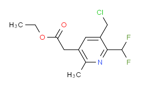 AM17511 | 1361886-64-7 | Ethyl 3-(chloromethyl)-2-(difluoromethyl)-6-methylpyridine-5-acetate
