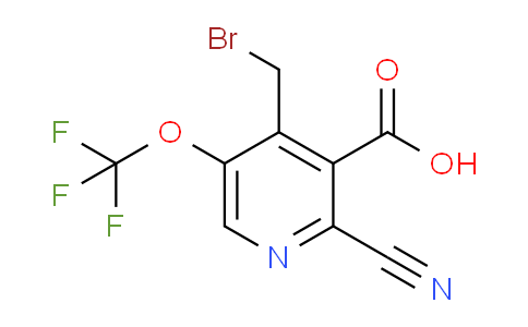 AM175119 | 1806074-54-3 | 4-(Bromomethyl)-2-cyano-5-(trifluoromethoxy)pyridine-3-carboxylic acid