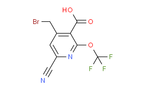 AM175122 | 1806261-62-0 | 4-(Bromomethyl)-6-cyano-2-(trifluoromethoxy)pyridine-3-carboxylic acid