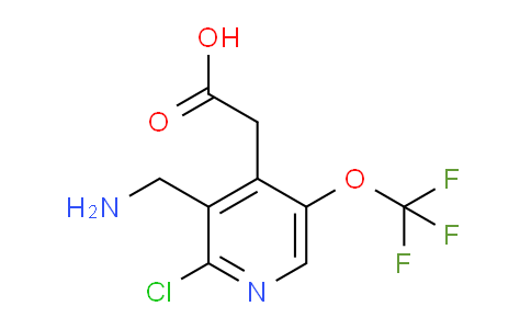 AM175124 | 1804699-60-2 | 3-(Aminomethyl)-2-chloro-5-(trifluoromethoxy)pyridine-4-acetic acid