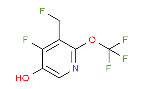 AM175127 | 1804304-64-0 | 4-Fluoro-3-(fluoromethyl)-5-hydroxy-2-(trifluoromethoxy)pyridine