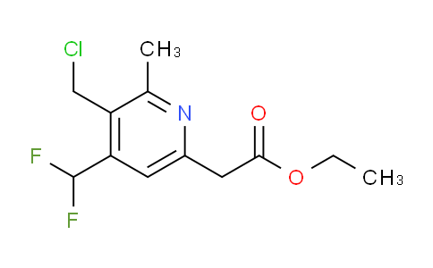 AM17513 | 1361881-69-7 | Ethyl 3-(chloromethyl)-4-(difluoromethyl)-2-methylpyridine-6-acetate