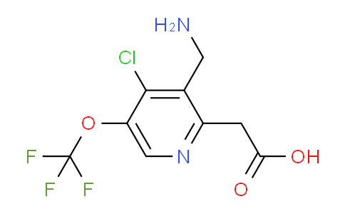 AM175130 | 1804794-44-2 | 3-(Aminomethyl)-4-chloro-5-(trifluoromethoxy)pyridine-2-acetic acid