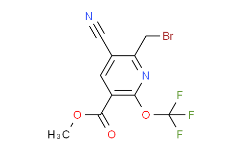 AM175134 | 1803648-40-9 | Methyl 2-(bromomethyl)-3-cyano-6-(trifluoromethoxy)pyridine-5-carboxylate