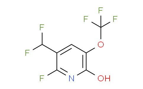 2-Fluoro-3-(difluoromethyl)-6-hydroxy-5-(trifluoromethoxy)pyridine