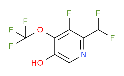 AM175153 | 1804761-95-2 | 3-Fluoro-2-(difluoromethyl)-5-hydroxy-4-(trifluoromethoxy)pyridine