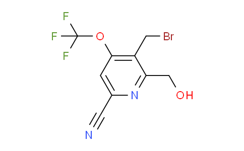 AM175155 | 1804786-21-7 | 3-(Bromomethyl)-6-cyano-4-(trifluoromethoxy)pyridine-2-methanol