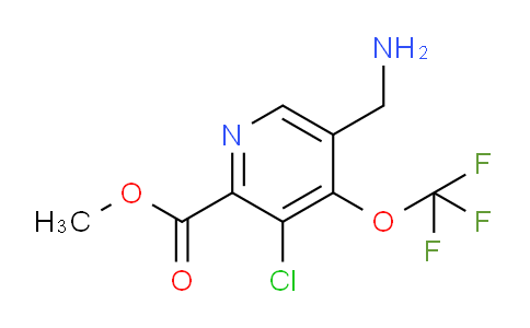 AM175169 | 1804794-96-4 | Methyl 5-(aminomethyl)-3-chloro-4-(trifluoromethoxy)pyridine-2-carboxylate