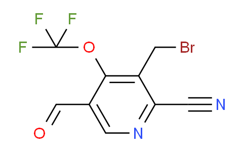 AM175175 | 1804786-31-9 | 3-(Bromomethyl)-2-cyano-4-(trifluoromethoxy)pyridine-5-carboxaldehyde