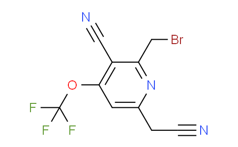 AM175180 | 1804328-53-7 | 2-(Bromomethyl)-3-cyano-4-(trifluoromethoxy)pyridine-6-acetonitrile