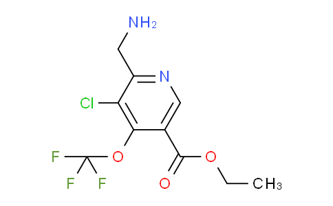 AM175187 | 1804699-24-8 | Ethyl 2-(aminomethyl)-3-chloro-4-(trifluoromethoxy)pyridine-5-carboxylate