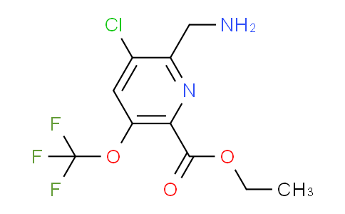 AM175191 | 1803995-11-0 | Ethyl 2-(aminomethyl)-3-chloro-5-(trifluoromethoxy)pyridine-6-carboxylate