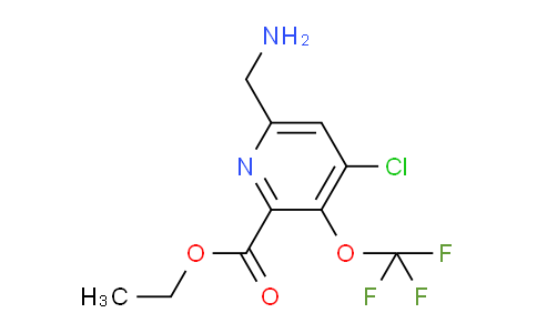 AM175193 | 1803995-19-8 | Ethyl 6-(aminomethyl)-4-chloro-3-(trifluoromethoxy)pyridine-2-carboxylate