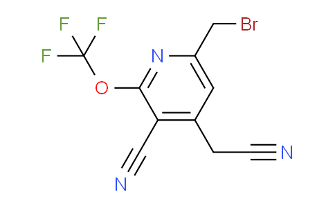 AM175195 | 1806064-13-0 | 6-(Bromomethyl)-3-cyano-2-(trifluoromethoxy)pyridine-4-acetonitrile