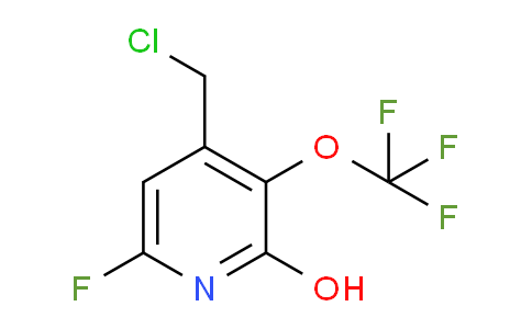 4-(Chloromethyl)-6-fluoro-2-hydroxy-3-(trifluoromethoxy)pyridine