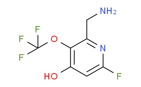 2-(Aminomethyl)-6-fluoro-4-hydroxy-3-(trifluoromethoxy)pyridine