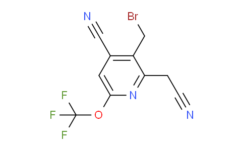 AM175206 | 1806064-26-5 | 3-(Bromomethyl)-4-cyano-6-(trifluoromethoxy)pyridine-2-acetonitrile